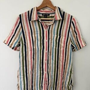 Nautica Jeans Short Sleeve Button Down Shirt